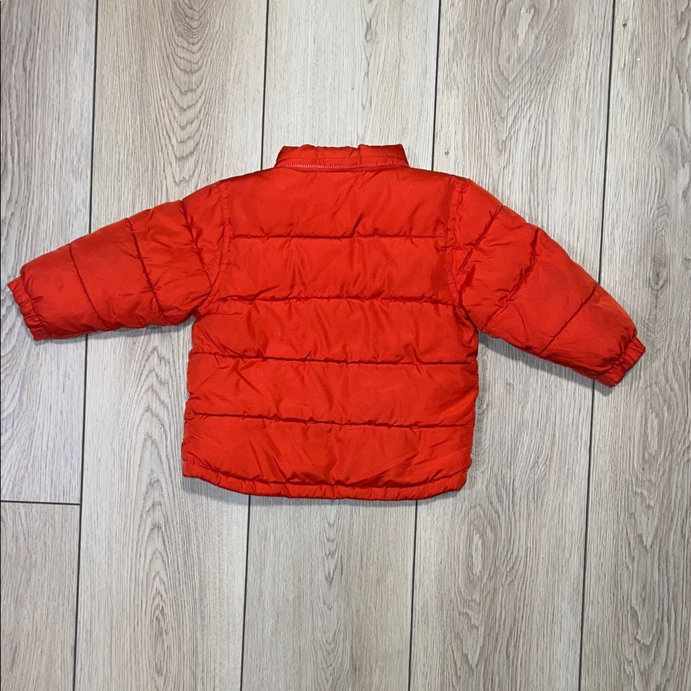GAP Red/Orange Kids Puffer Jacket - Picture 8 of 15